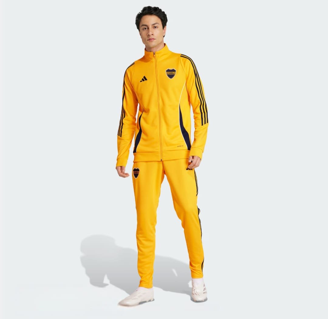 Conjunto Adidas deportivo de Boca Juniors tiro 25