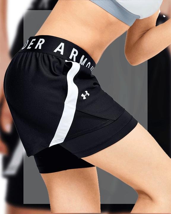Short deportivo Under Armour 2 en 1