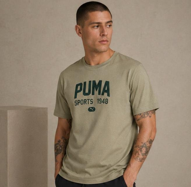 Remera Puma Graphic Varsity