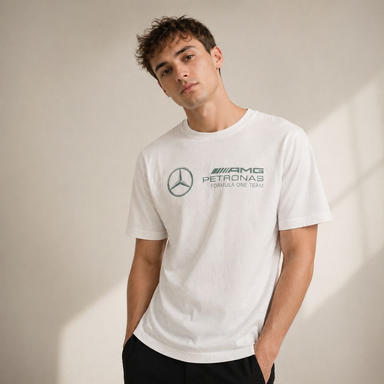 Remera Adidas estampada DNA Mercedes AMG Petronas Formula One