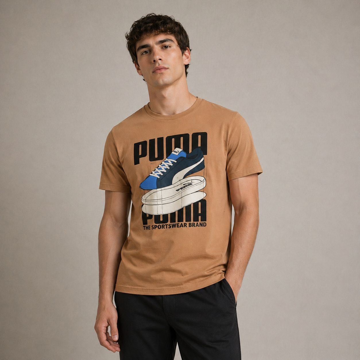 Remera Puma Graphics Sneaker