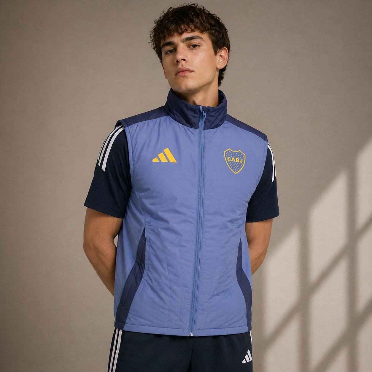 Chaleco Adidas Boca Juniors tiro 24