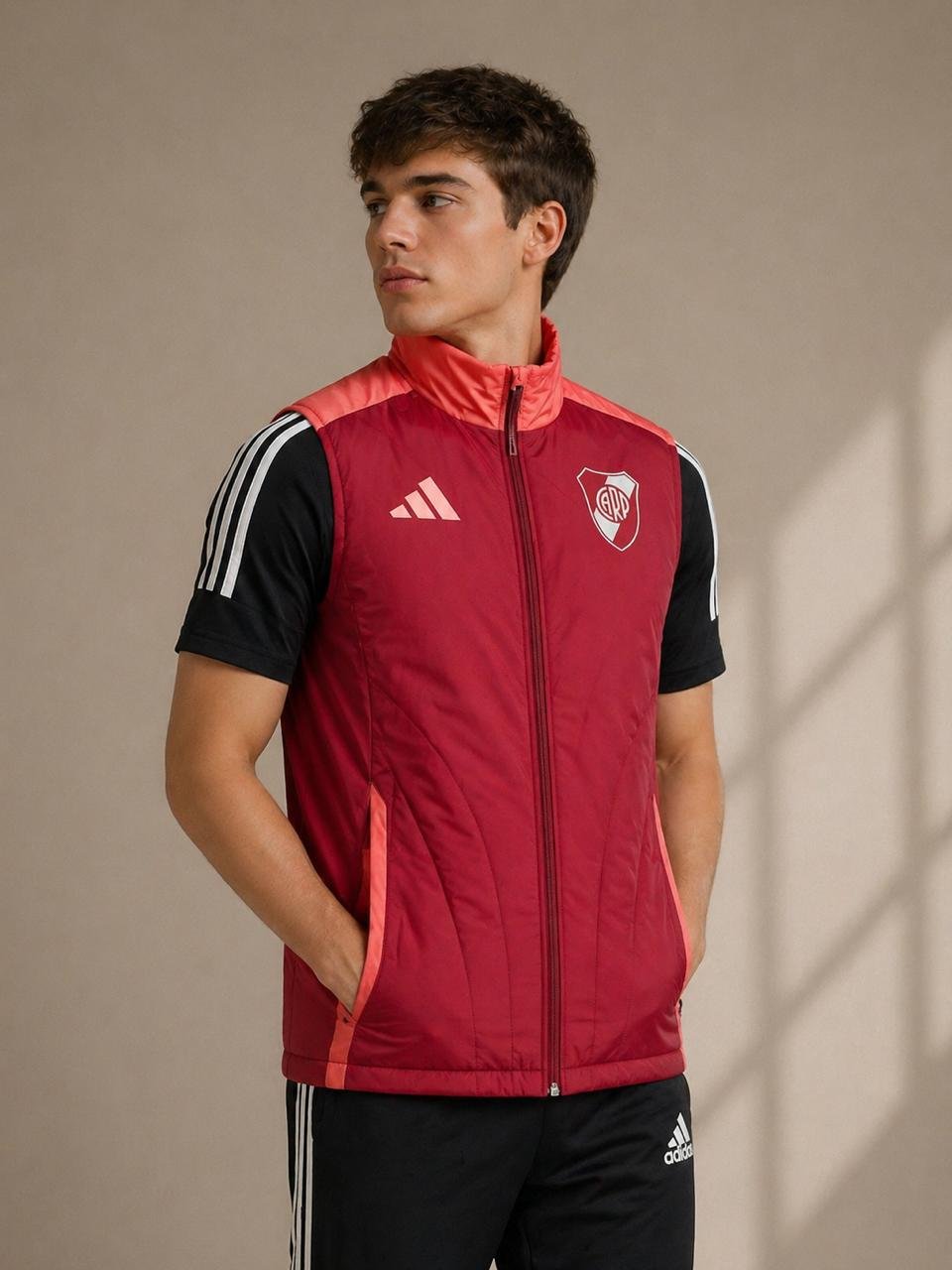 Chaleco Adidas de River Plate tiro 24