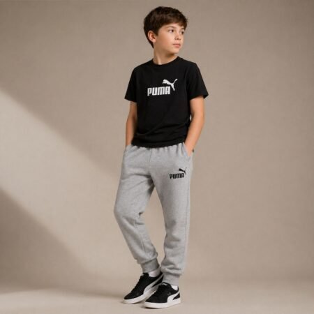 Pantalon para niños Puma Essentials Logo