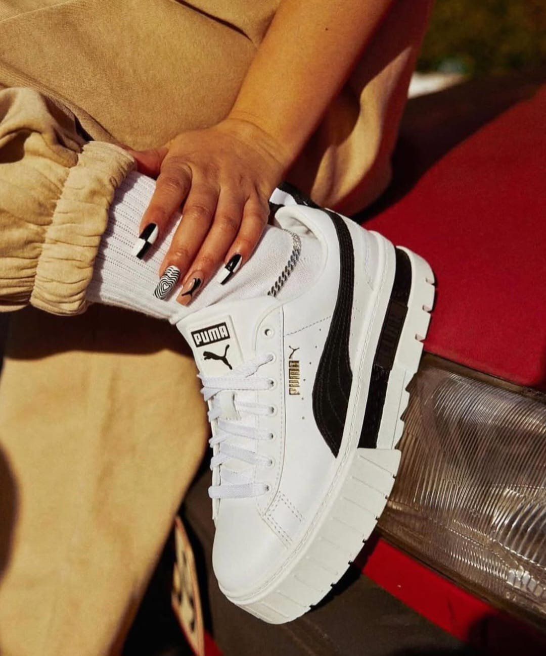 Zapatillas Puma Mayze Lth