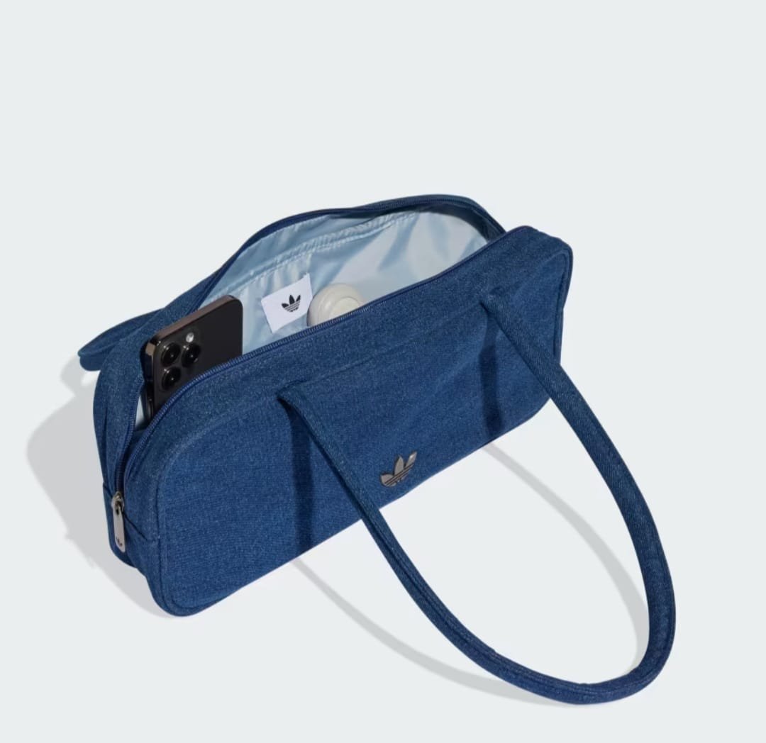 Bolso Adidas Airliner Adicolor Alargado Denim - Image 4