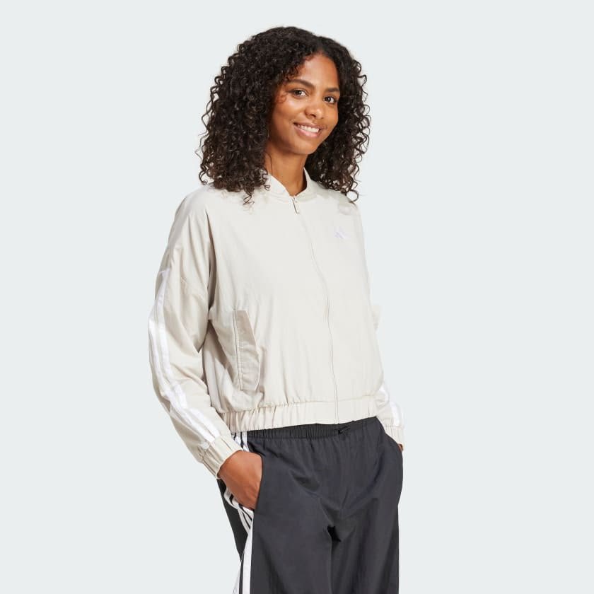 Campera Adidas Bomber Essntials 3 Tiras - Image 4