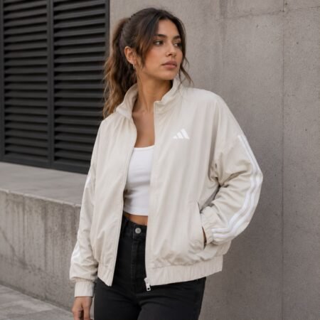 Campera Adidas Bomber Essntials 3 Tiras