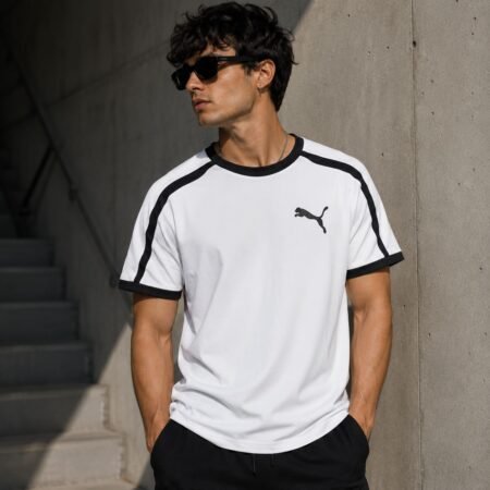 Remera Puma T7 Big Cat Ringer